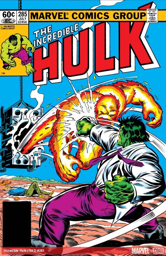 Cover of Incredible Hulk (1962) - #285