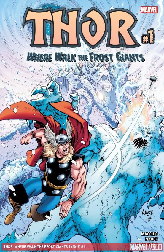 Cover of Thor: Where Walk The Frost Giants (2017) - #1