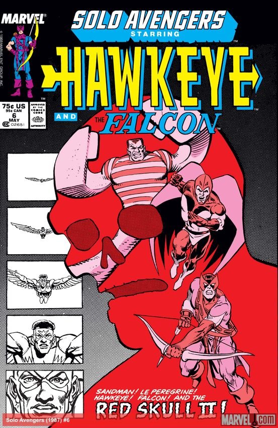 Cover of Solo Avengers (1987) - #6
