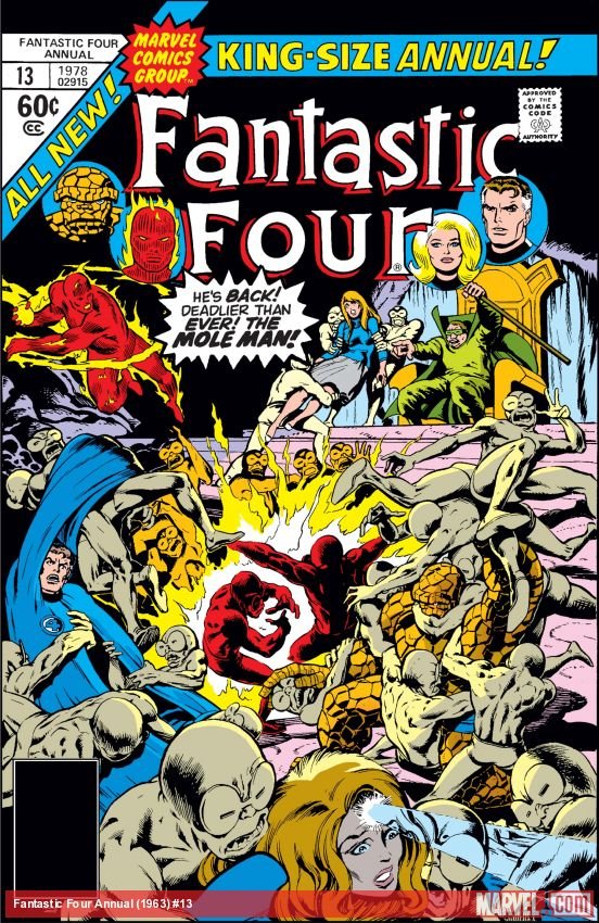 Cover of Fantastic Four Annual (1963) - #13