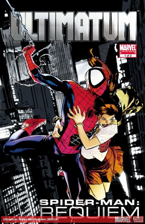 Cover of Ultimatum: Spider-Man Requiem (2009) - #1