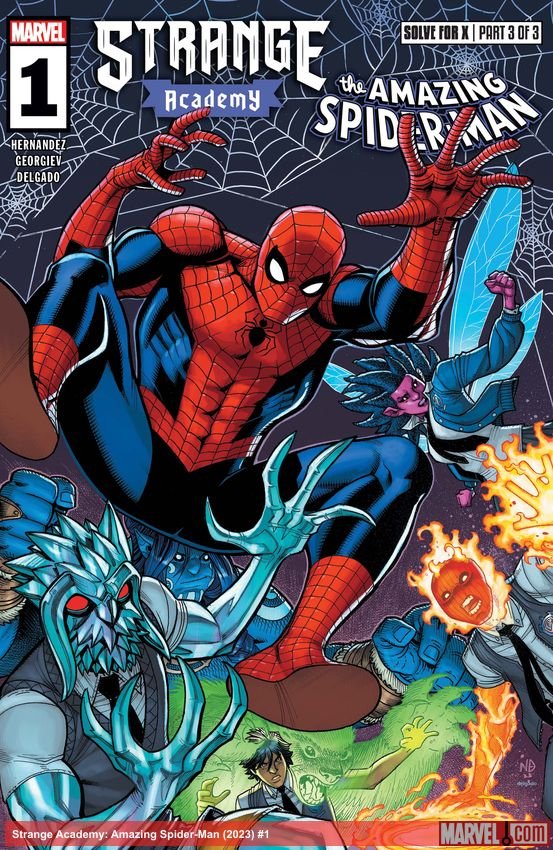 Cover of Strange Academy: Amazing Spider-Man (2023) - #1