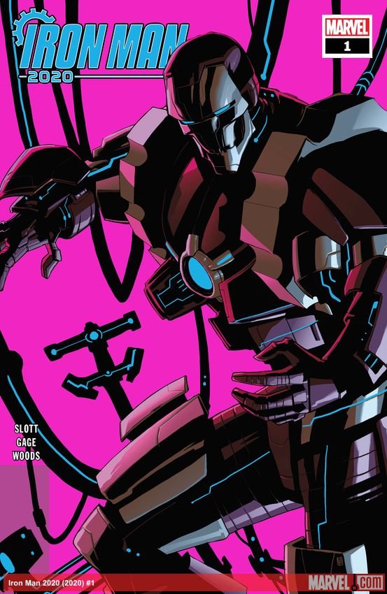 Cover of Iron Man 2020 (2020) - #1