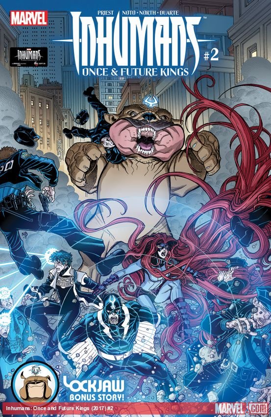 Cover of Inhumans: Once And Future Kings (2017) - #2