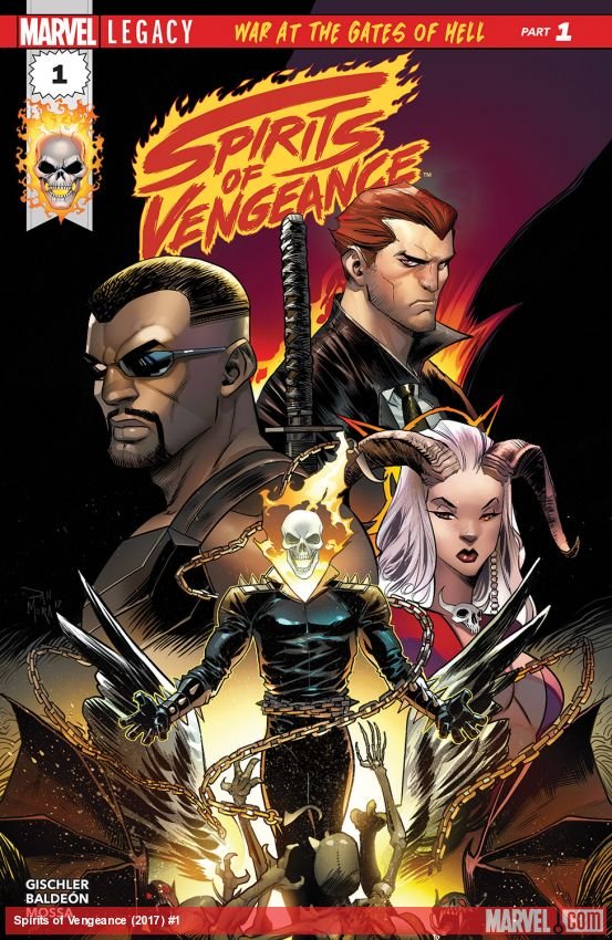 Cover of Spirits Of Vengeance (2017) - #1