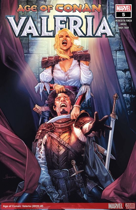 Cover of Age Of Conan: Valeria (2019) - #5