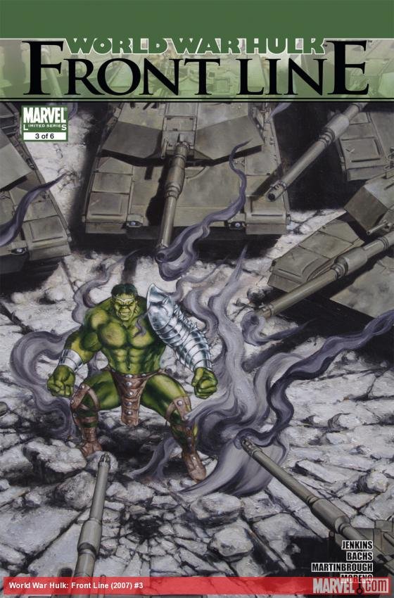 Cover of World War Hulk: Front Line (2007) - #3