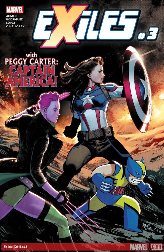 Cover of Exiles (2018) - #3