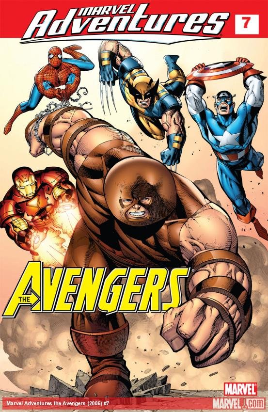 Cover of Marvel Adventures The Avengers (2006) - #7
