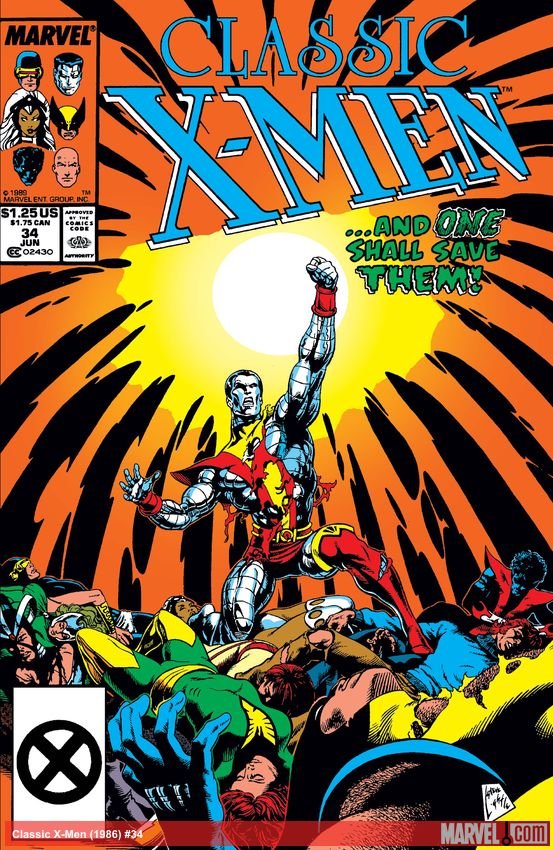 Cover of Classic X-Men (1986) - #34