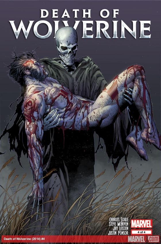 Cover of Death Of Wolverine (2014) - #4