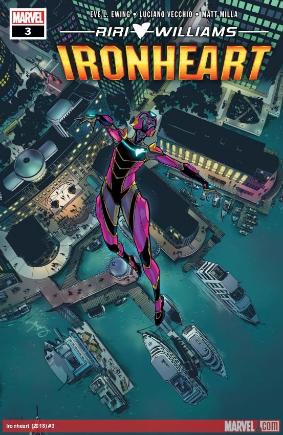 Cover of Ironheart (2018) - #3