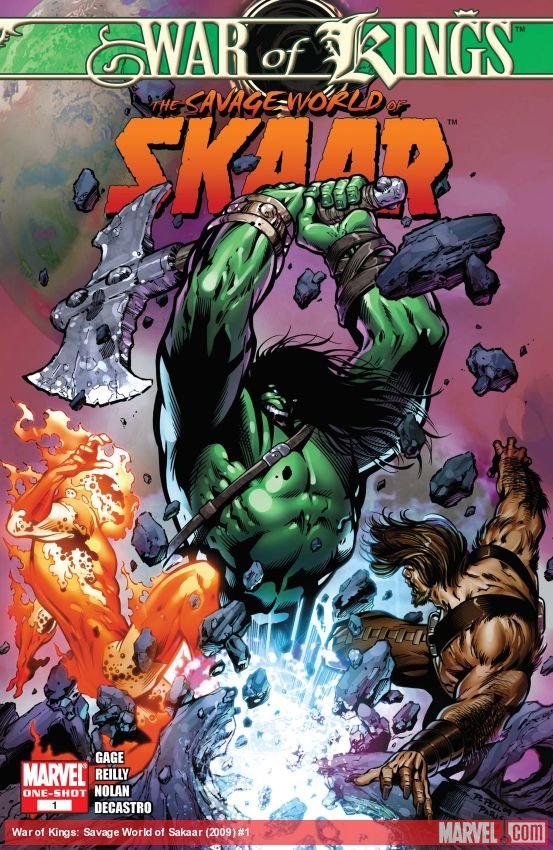 Cover of War Of Kings: Savage World Of Skaar (2009) - #1