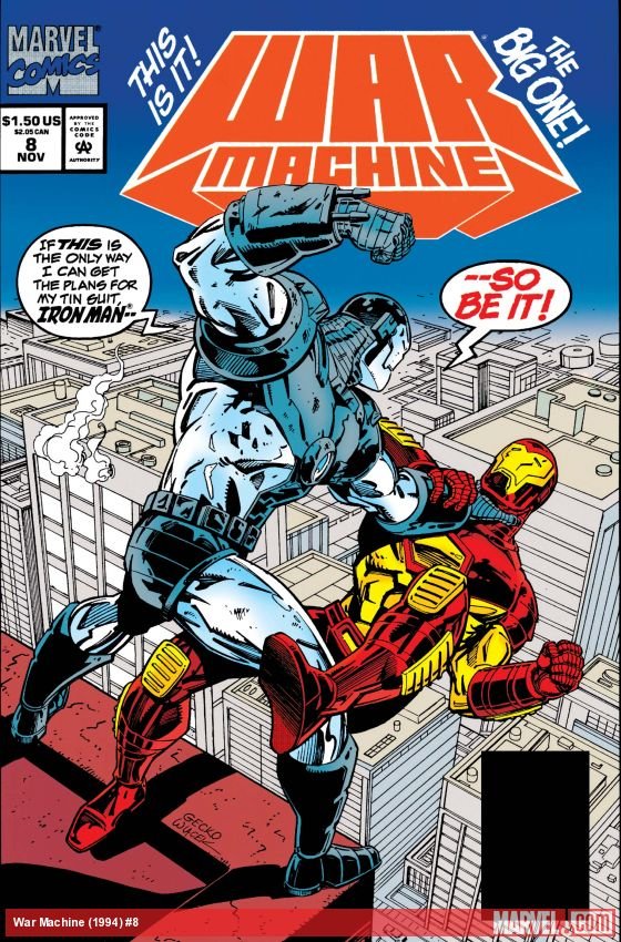Cover of War Machine (1994) - #8