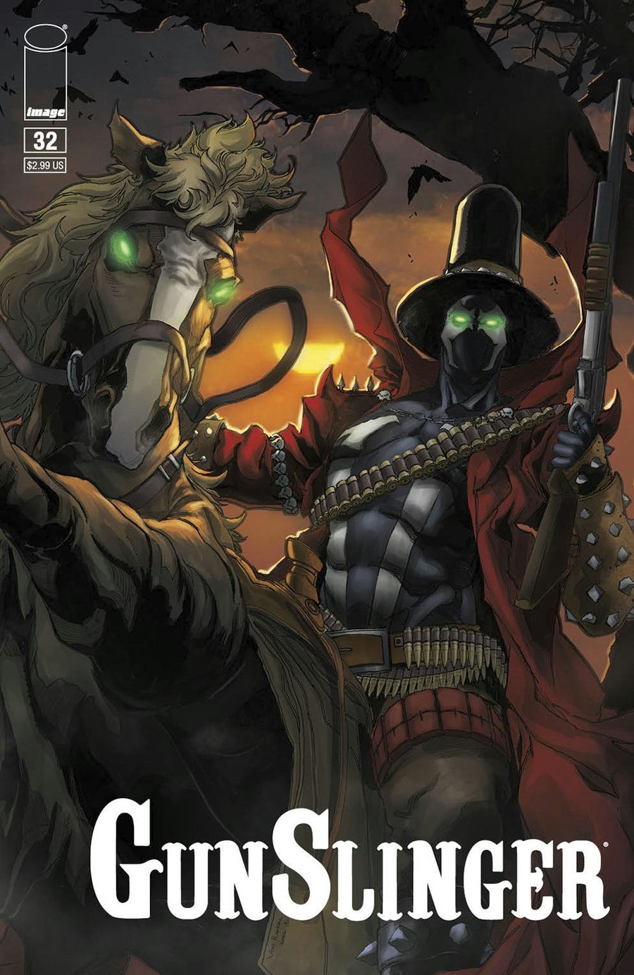 Cover of Gunslinger Spawn (2021) - #32