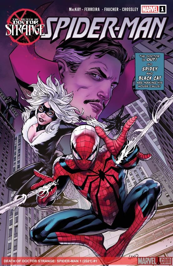 Cover of Death Of Doctor Strange: Spider-Man (2021) - #1
