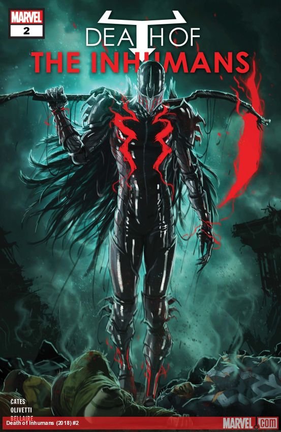 Cover of Death Of Inhumans (2018) - #2