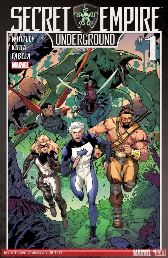 Cover of Secret Empire: Underground (2017) - #1