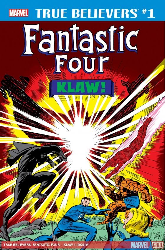 Cover of True Believers: Fantastic Four - Klaw (2018) - #1