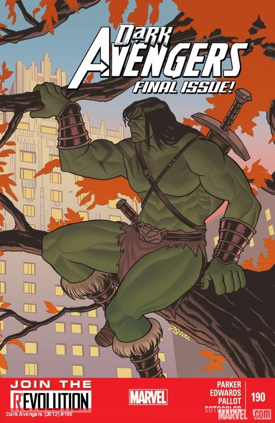 Cover of Dark Avengers (2012) - #190