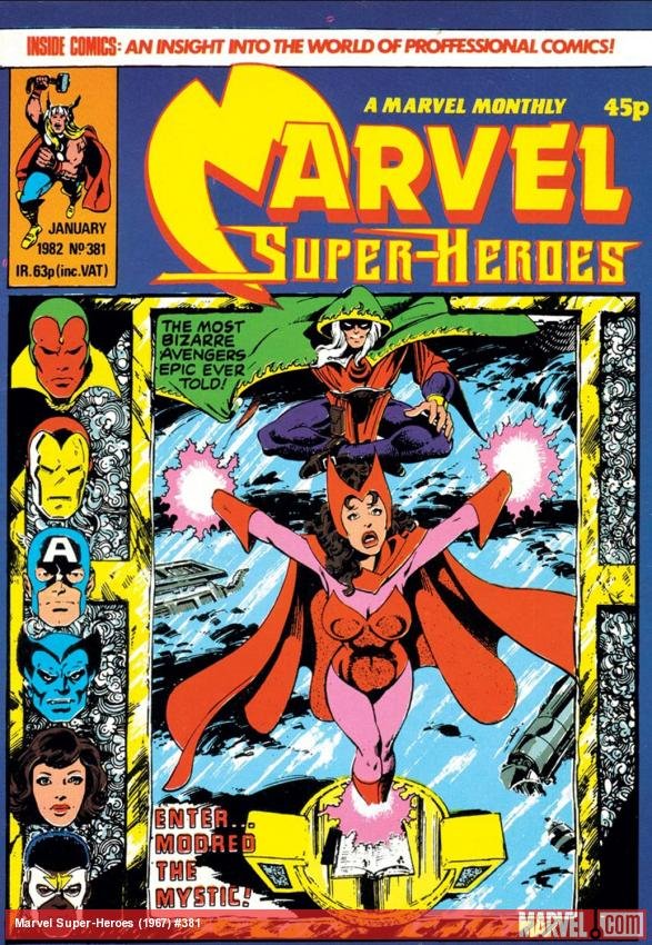 Cover of Marvel Super-Heroes Uk (1979) - #381