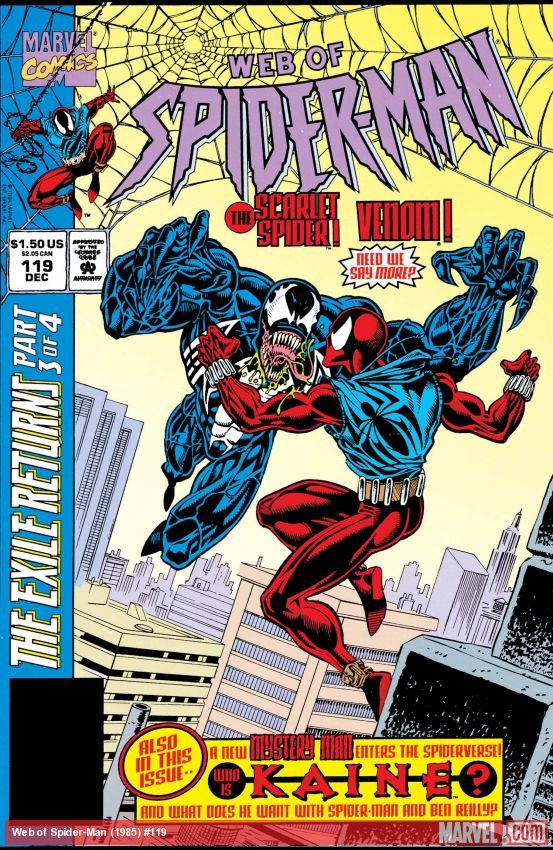 Cover of Web Of Spider-Man (1985) - #119