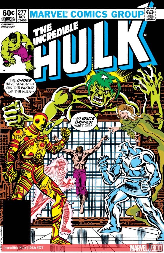 Cover of Incredible Hulk (1962) - #277