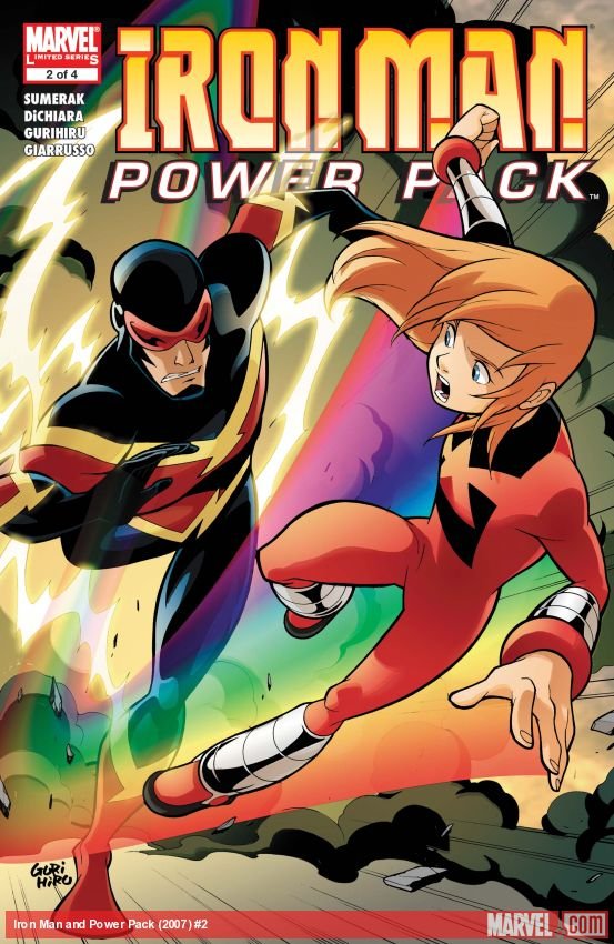 Cover of Iron Man And Power Pack (2007) - #2