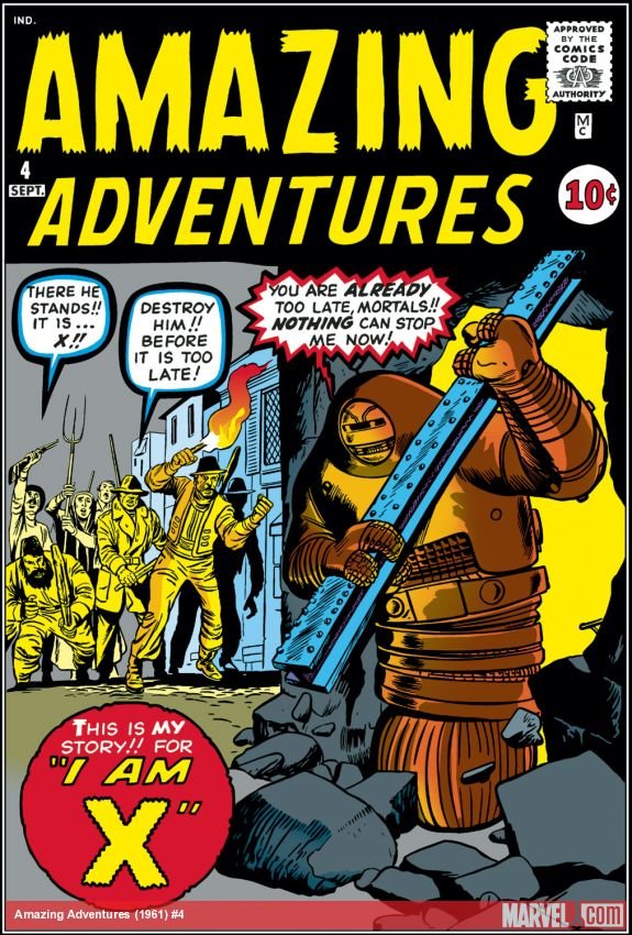 Cover of Amazing Adventures (1961) - #4