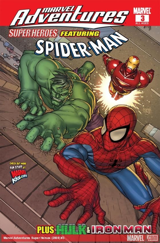 Cover of Marvel Adventures Super Heroes (2008) - #3