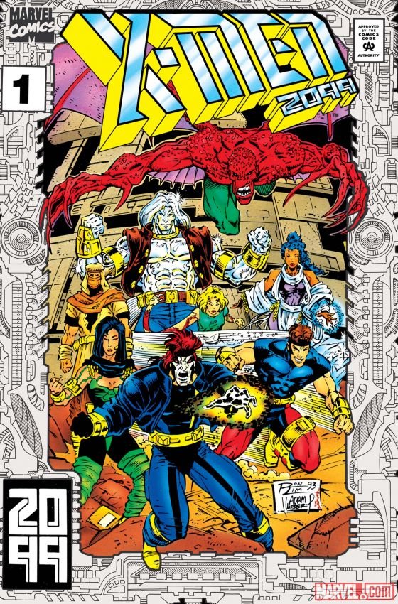 Cover of X-Men 2099 (1993) - #1