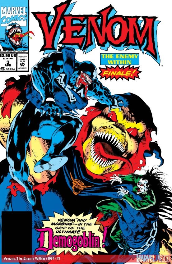 Cover of Venom: The Enemy Within (1994) - #3