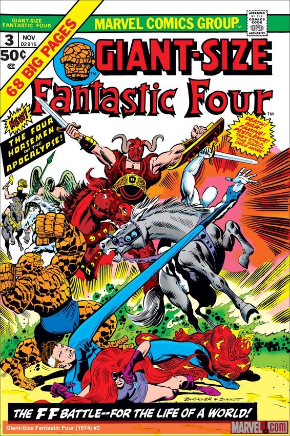 Cover of Giant-Size Fantastic Four (1974) - #3