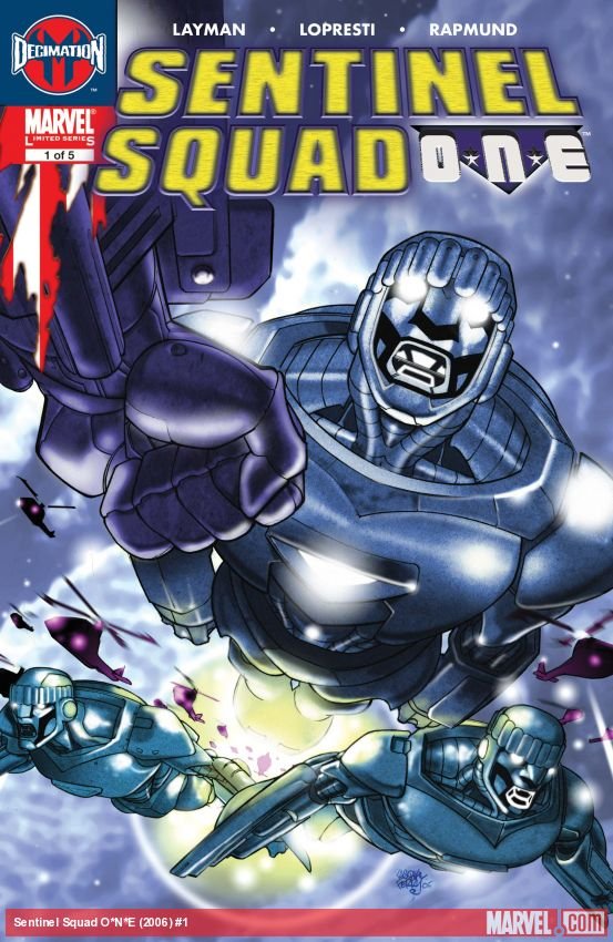 Cover of Sentinel Squad O*N*E (2006) - #1