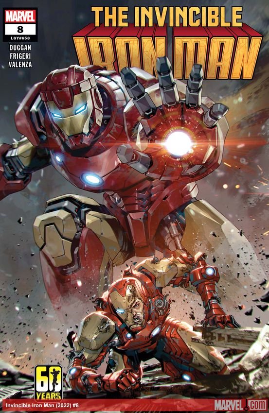 Cover of Invincible Iron Man (2022) - #8