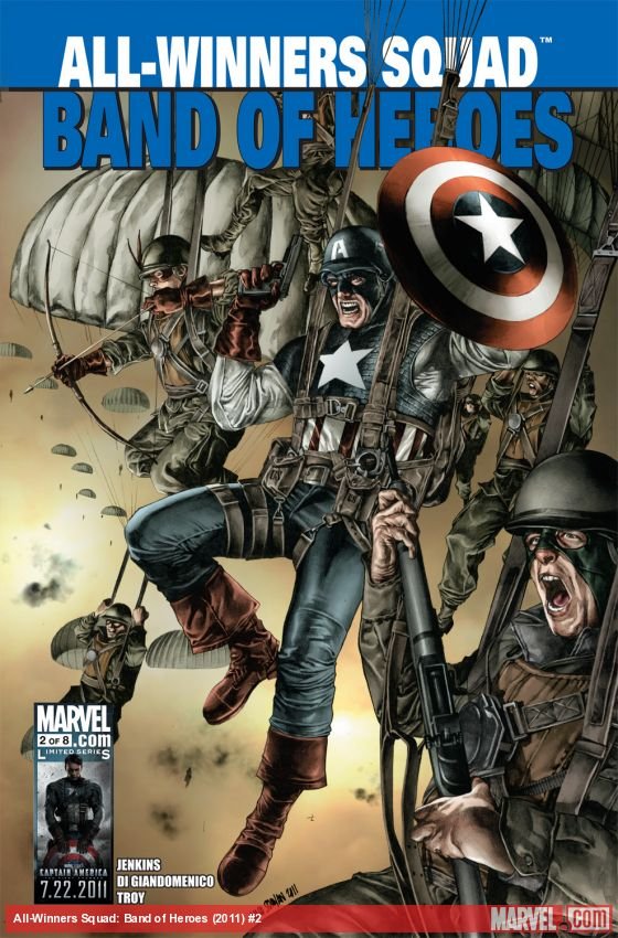 Cover of All-Winners Squad: Band Of Heroes (2011) - #2