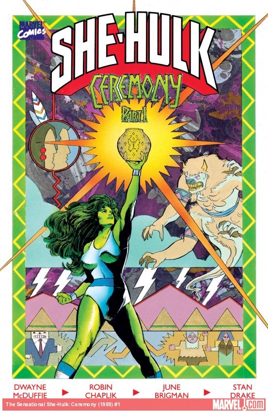 Cover of The Sensational She-Hulk: Ceremony (1989) - #1