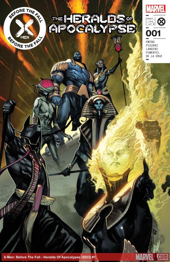 Cover of X-Men: Before The Fall - Heralds Of Apocalypse (2023) - #1