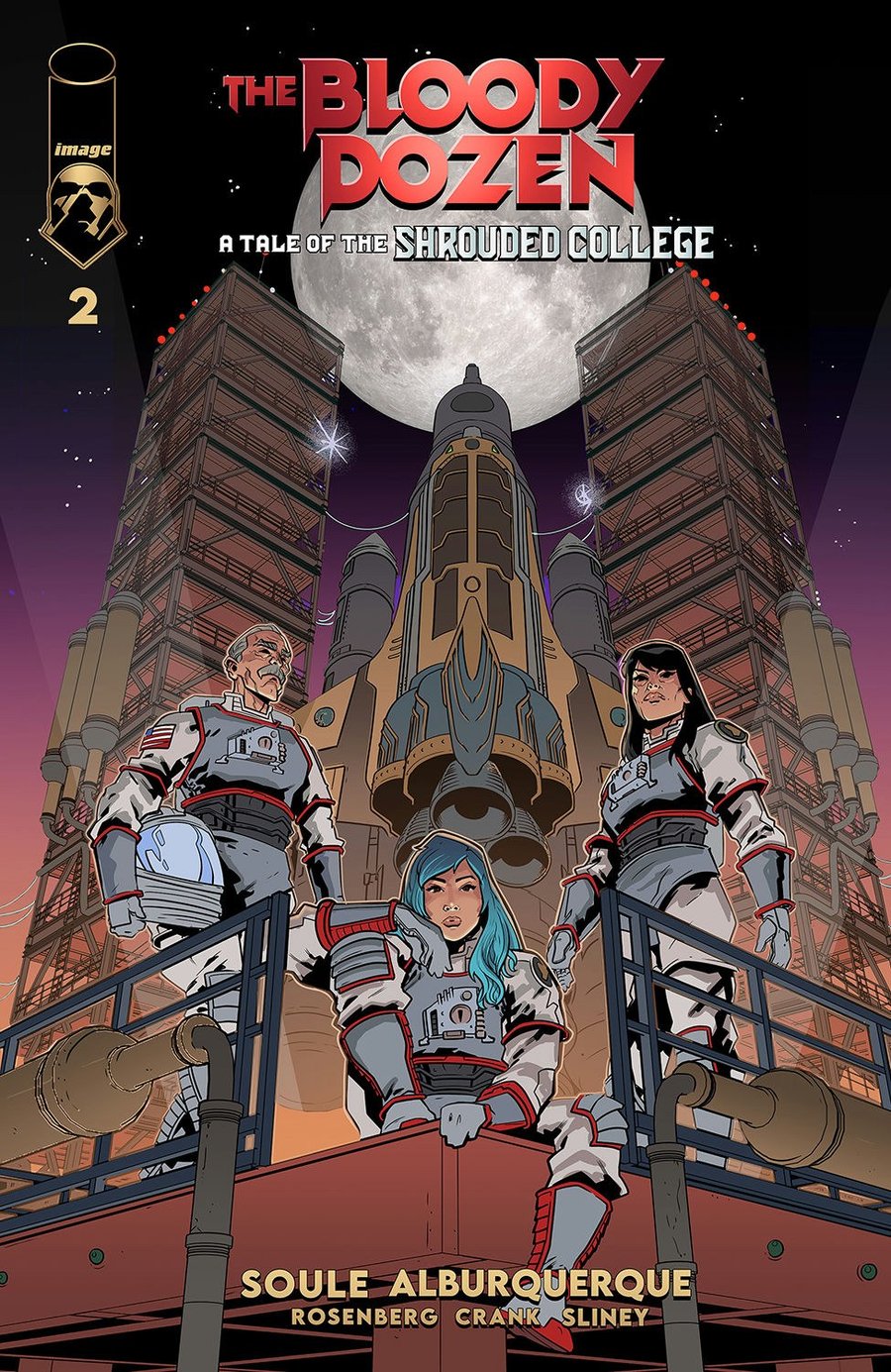 Cover of The Bloody Dozen: A Tale Of The Shrouded College (2023) - #2
