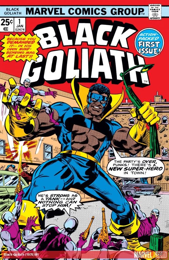 Cover of Black Goliath (1976) - #1