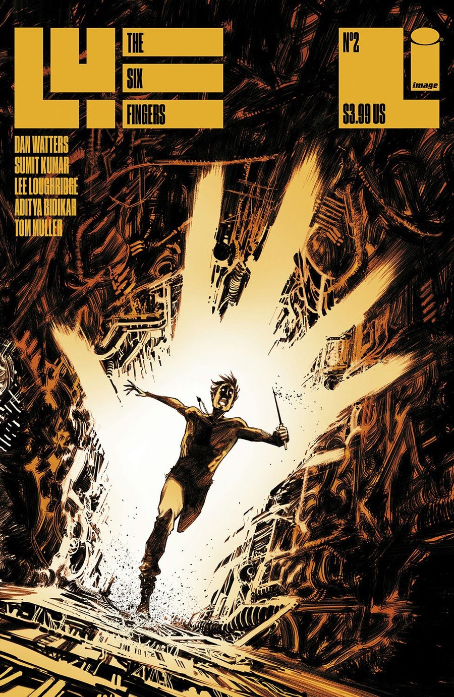 Cover of The Six Fingers (2024) - #2