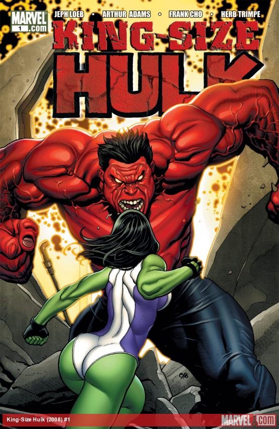 Cover of King-Size Hulk (2008) - #1
