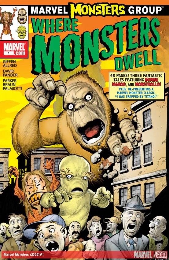 Cover of Marvel Monsters (2005) - #2