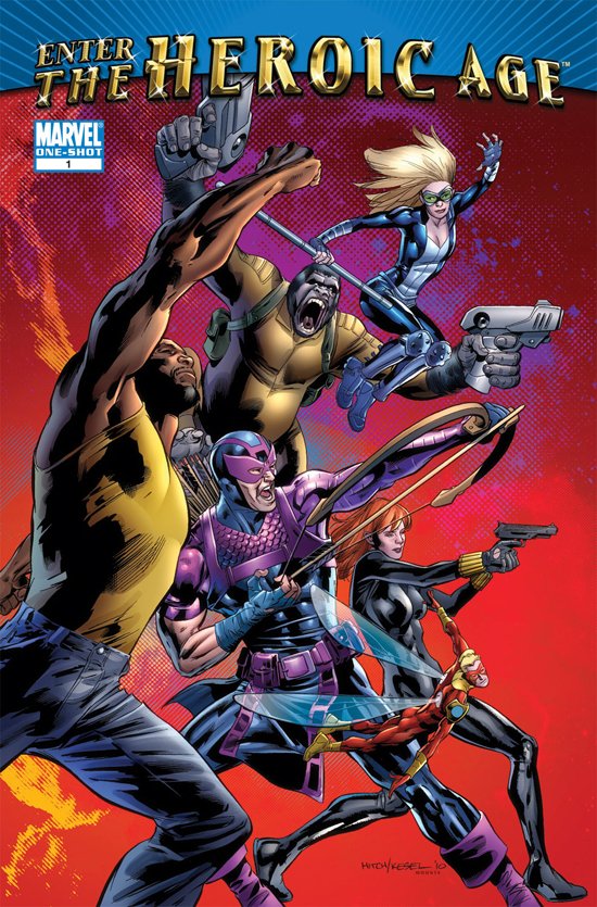 Cover of Enter The Heroic Age (2010) - #1