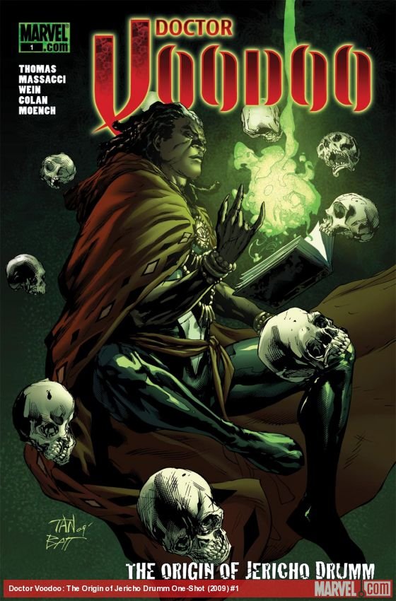 Cover of Doctor Voodoo: The Origin Of Jericho Drumm (2009) - #1