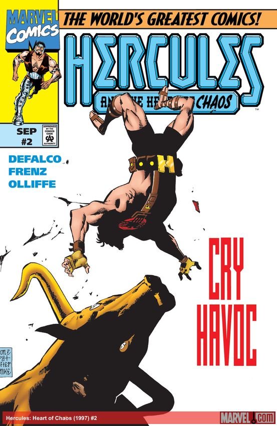 Cover of Hercules: Heart Of Chaos (1997) - #2