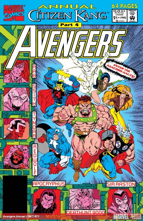 Cover of Avengers Annual (1967) - #21