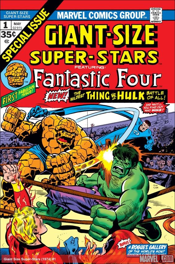 Cover of Giant-Size Fantastic Four (1974) - #1