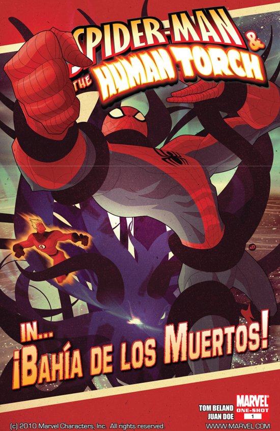 Cover of Spider-Man & The Human Torch In...Bahia De Los Muertos! (2009) - #1