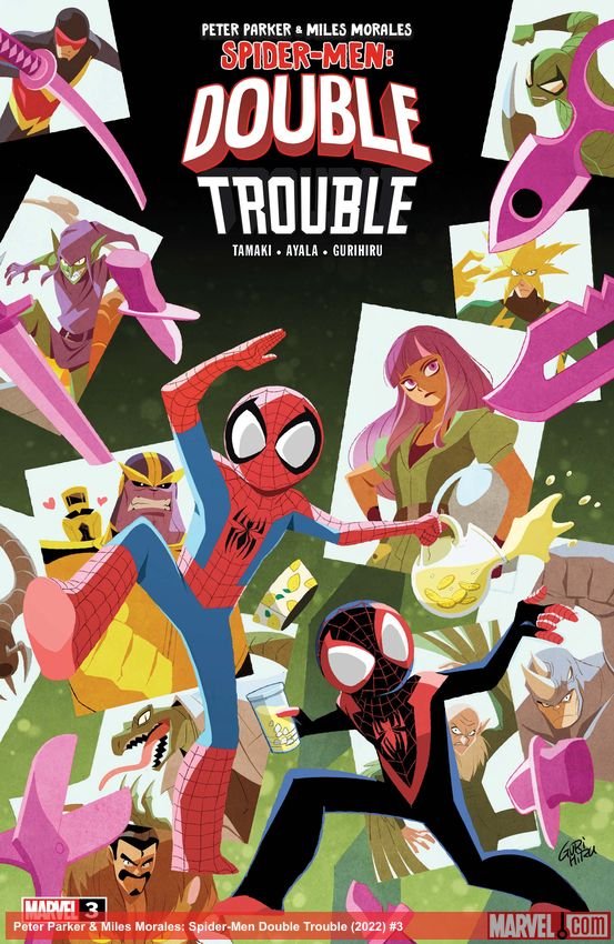 Cover of Peter Parker & Miles Morales: Spider-Men Double Trouble (2022) - #3